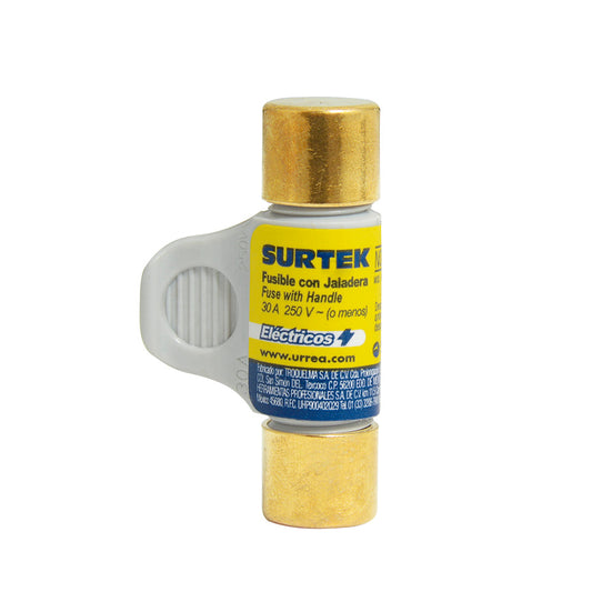 Paquete de 10 piezas de Fusible con agarradera 30A Surtek