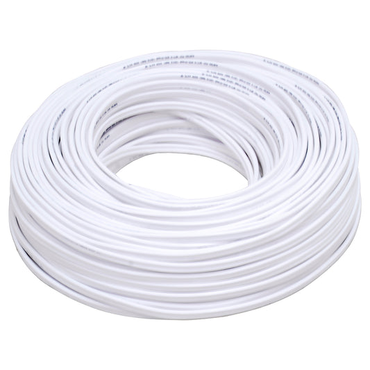 Cable eléctrico POT 2 x 12, 100 m color blanco Surtek