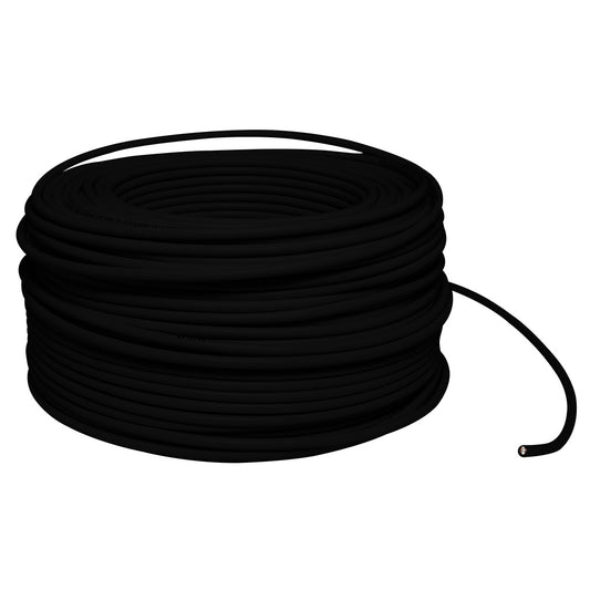 Cable eléctrico THW calibre 8, 100 m color negro Surtek