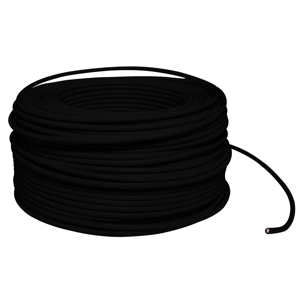 Cable eléctrico THW calibre 10, 100 m color negro Surtek