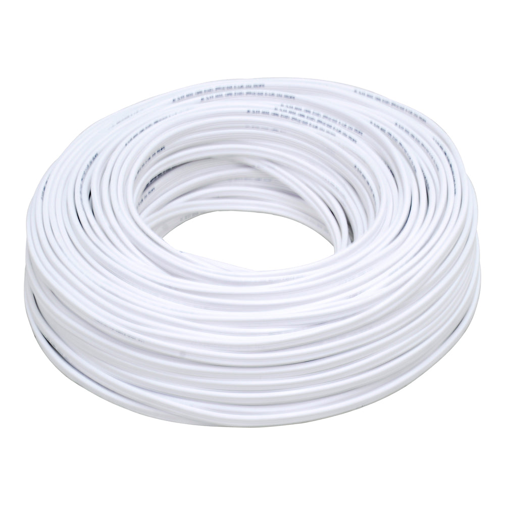 Cable eléctrico POT CCA 2 x 14, 100 m color blanco Surtek