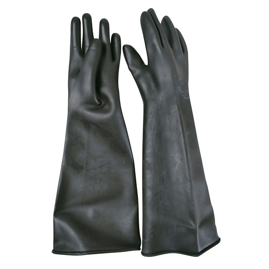 Guantes largos de látex talla M Surtek