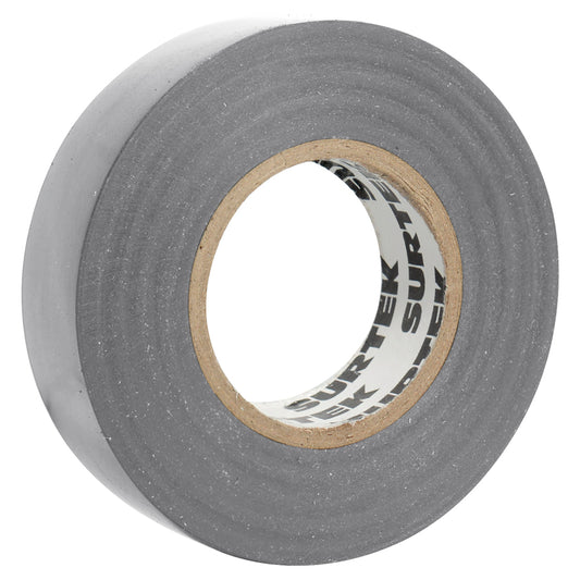 Paquete de 6 piezas de Cinta para aislar gris 19 mm x 9 m Surtek