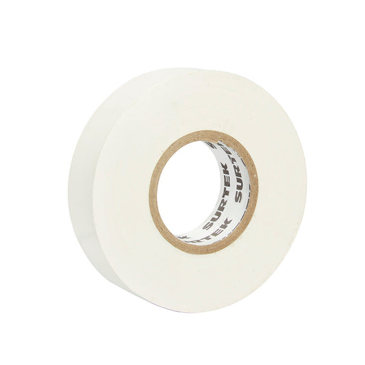 Paquete de 6 piezas de Cinta para aislar blanca 19 mm x 18 m Surtek
