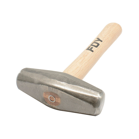 Paquete de 2 piezas de Marro tipo barril con mango corto de madera de 12", 3 lb Foy