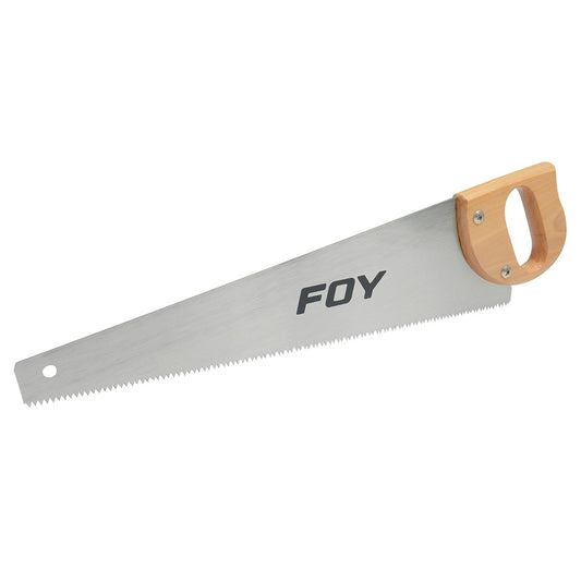 Paquete de 4 piezas de Serrucho con mango de madera de 18" Foy