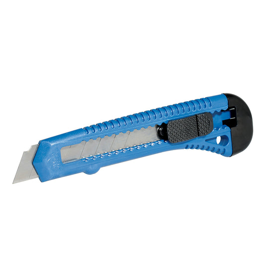 Paquete de 12 piezas de Cutter con cuerpo de plástico de 18 mm Foy