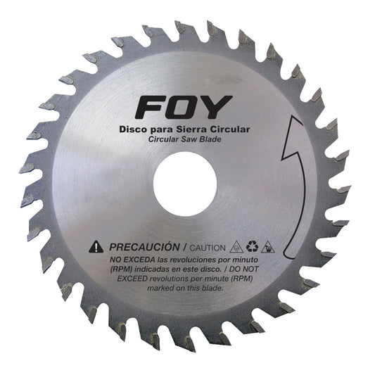 Disco para sierra circular para corte madera 60 dientes, 14" Foy