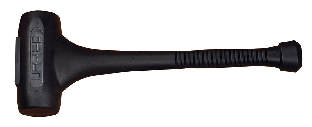 Marro de golpe seco de una sola pieza con mango antideslizante de 36-1/2", 12 lb Urrea