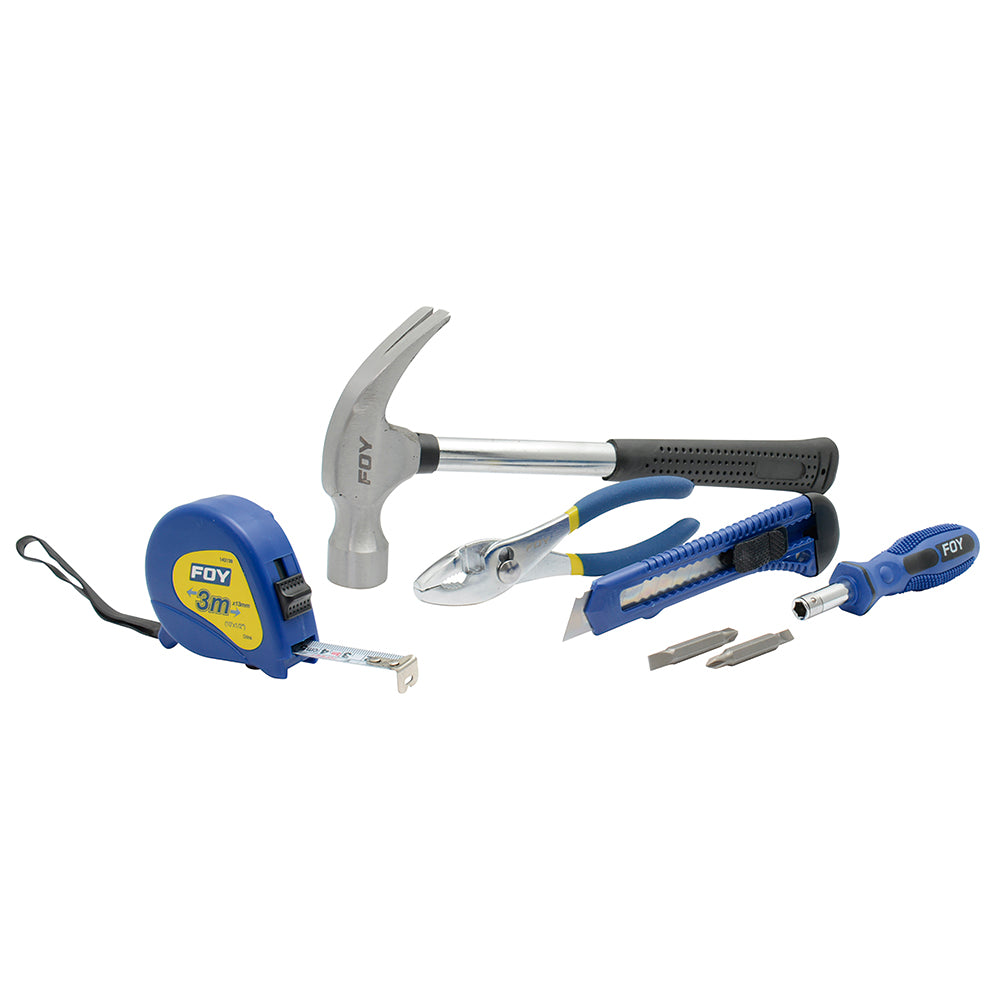 Juego combinado de herramienta para hogar, 5 piezas Foy