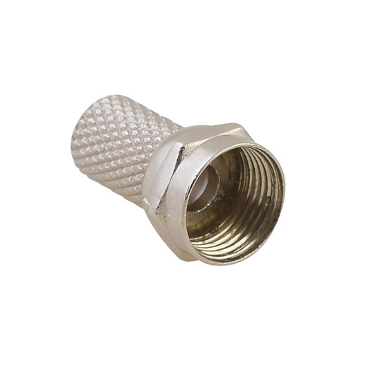 Paquete de 10 piezas de Conector para enroscar cable coaxial RG6, 4 piezas Surtek