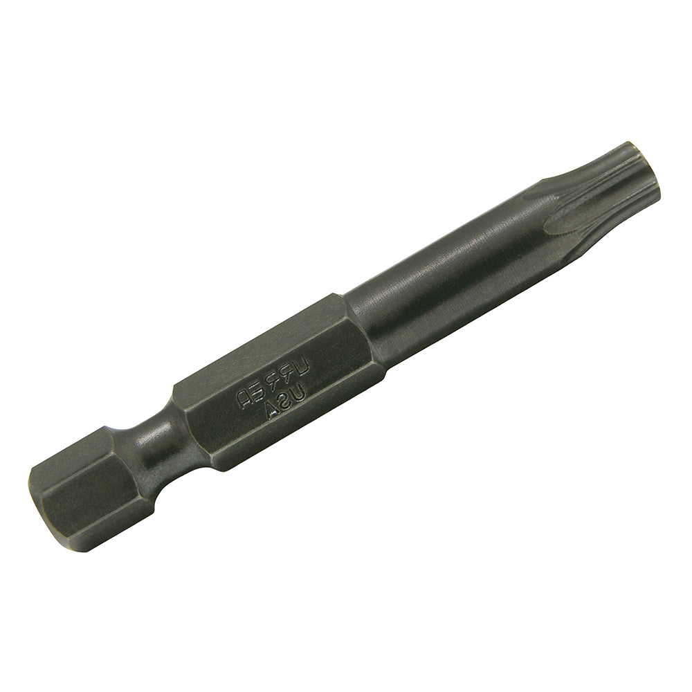 Paquete de 5 piezas de Punta Torx de poder hexágono de 1/4", T10 x 1-15/16" Urrea