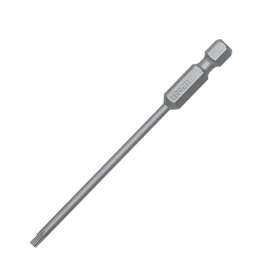 Paquete de 6 piezas de Punta Torx de poder hexágono de 1/4", T25 x 3-1/2" Urrea