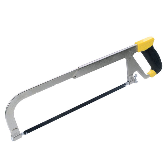 Paquete de 3 piezas de Arco de segueta ajustable con mango bimaterial 10" y 12", 17" Surtek