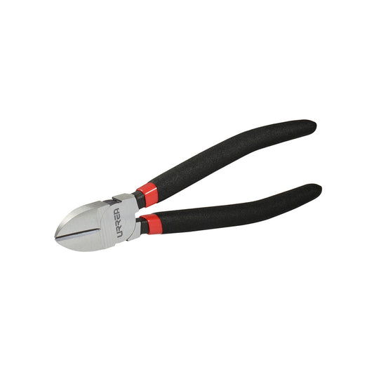 Pinza para electricista con mango rubber grip de 7-3/4" corte diagonal Urrea