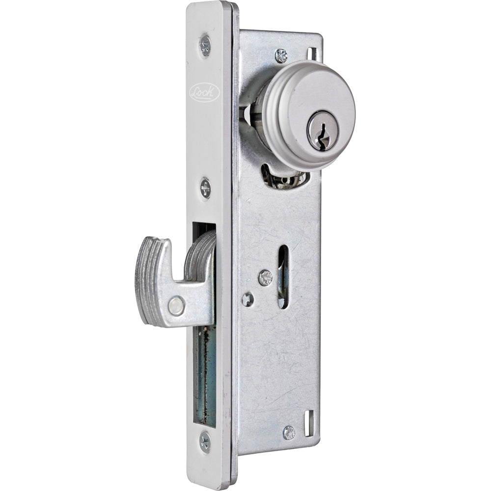 Cerradura comercial para puerta de aluminio, de gancho, llave estándar, 24 mm Lock