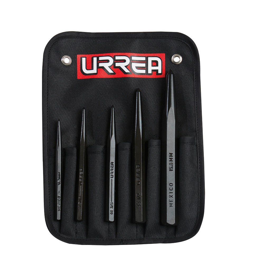 Juego de puntos para centrar y marcar 50°, 5 piezas Urrea