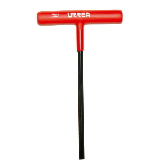 Paquete de 4 piezas de Llave hexagonal corta tipo "T" ergonómica en pulgadas, 3/16" Urrea