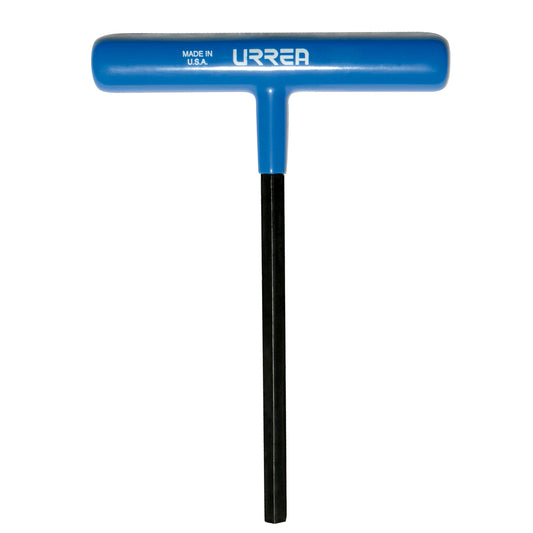 Paquete de 4 piezas de Llave hexagonal corta tipo "T" ergonómica métrica, 3 mm Urrea