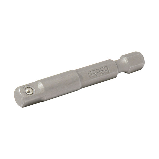 Paquete de 6 piezas de Adaptador con balín para dados cuadro hembra de 1/4", hexágono de 1/4" x 2" Urrea