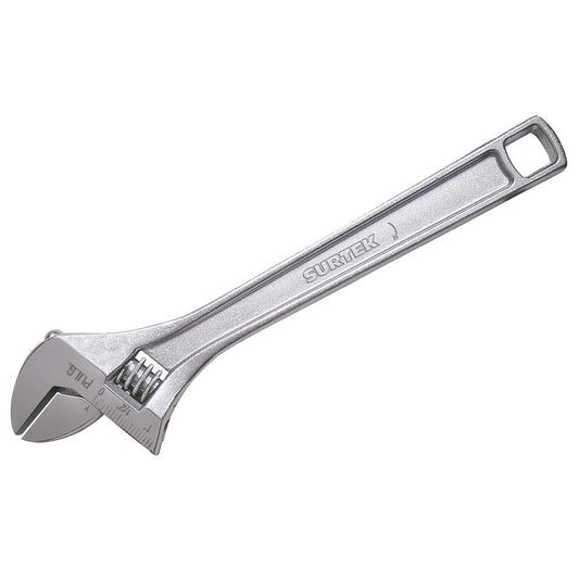 Paquete de 6 piezas de Llave ajustable cromada 6" Surtek