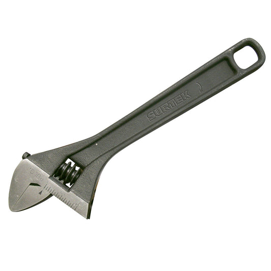Paquete de 6 piezas de Llave ajustable pavonada 15" Surtek
