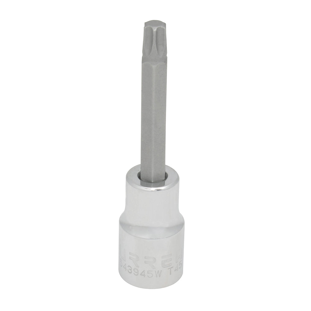 Paquete de 6 piezas de Dado con punta Torx cuadro de 1/2", T45 Urrea