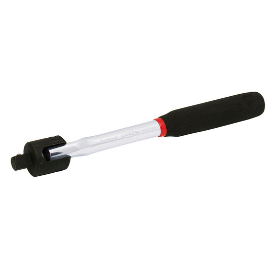 Mango articulado para dado cuadro de 1/2", 10-5/8" Rubber Grip Urrea