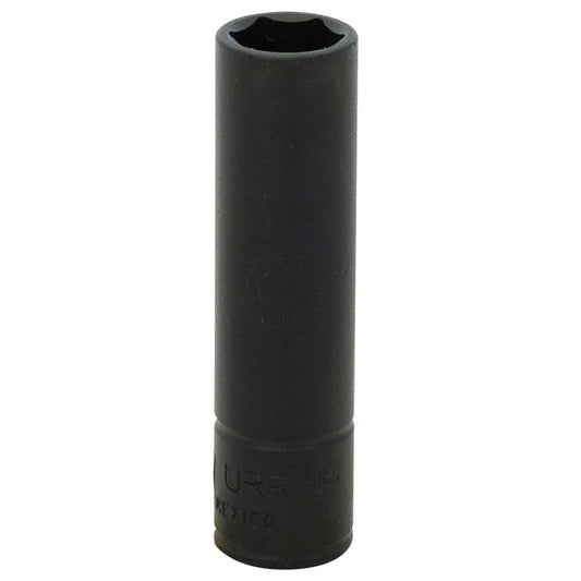 Paquete de 6 piezas de Dado de impacto largo cuadro de 1/4", 6 puntas, métrico, 15 mm Urrea