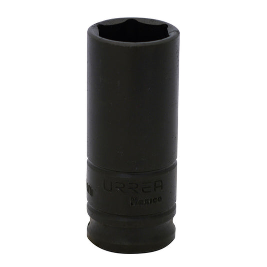 Paquete de 6 piezas de Dado de impacto largo cuadro de 3/8", 6 puntas, métrico, 13 mm Urrea