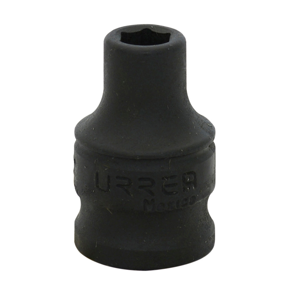 Paquete de 6 piezas de Dado de impacto cuadro de 3/8", 6 puntas, en pulgadas, 1/4" Urrea