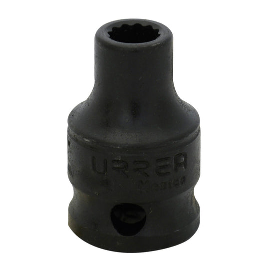 Paquete de 6 piezas de Dado de impacto cuadro de 3/8", 12 puntas, en pulgadas, 5/16" Urrea
