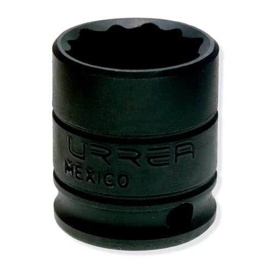 Paquete de 6 piezas de Dado de impacto cuadro de 3/8", 12 puntas, en pulgadas, 7/8" Urrea