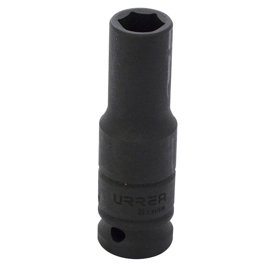 Paquete de 6 piezas de Dado de impacto largo cuadro de 1/2", 6 puntas, en pulgadas, 9/16" Urrea