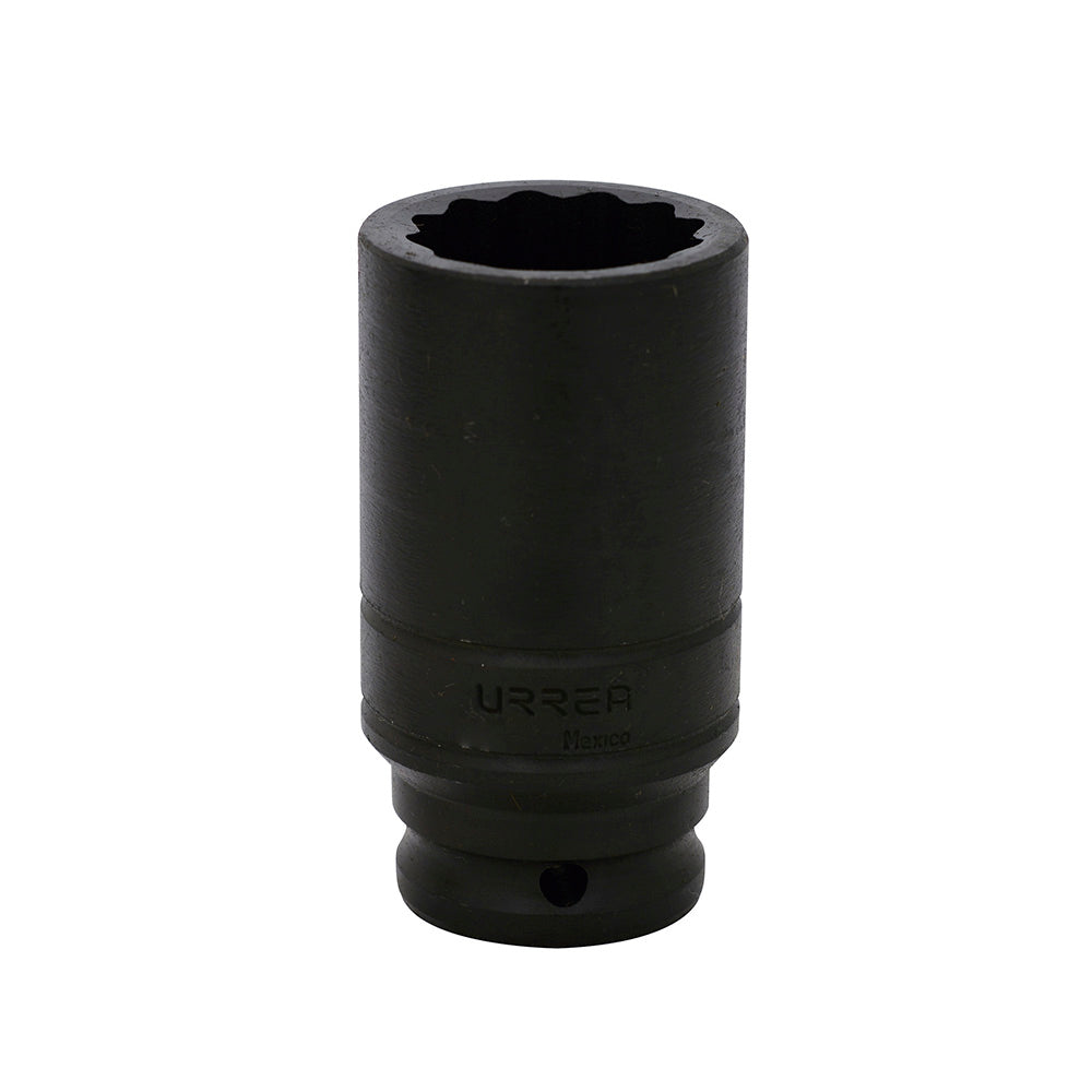 Dado de impacto largo cuadro de 1/2", 12 puntas, métrico, 21 mm Urrea
