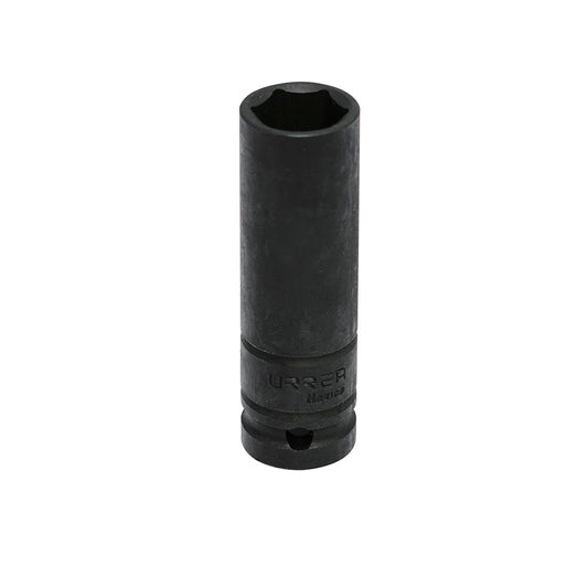 Paquete de 6 piezas de Dado de impacto largo pared delgada cuadro de 1/2", 6 puntas, en pulgadas, 3/4" Urrea