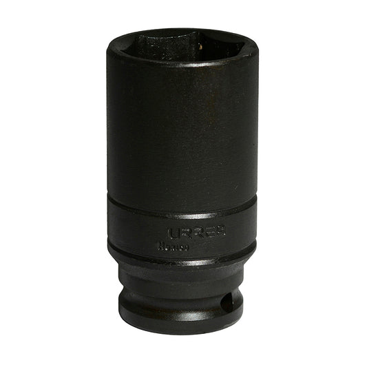 Paquete de 6 piezas de Dado de impacto largo cuadro de 1/2", 6 puntas, métrico, 32 mm Urrea