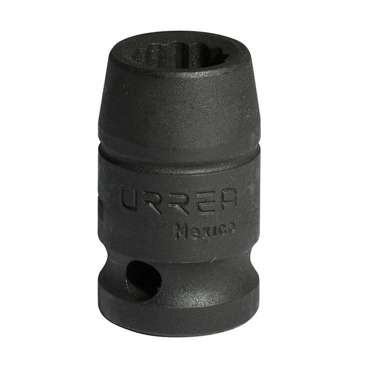 Paquete de 6 piezas de Dado de impacto cuadro de 1/2", 12 puntas, métrico, 12 mm Urrea