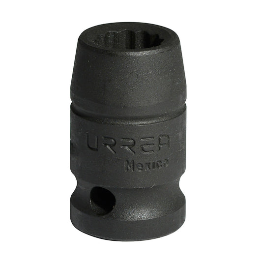 Paquete de 6 piezas de Dado de impacto cuadro de 1/2", 12 puntas, métrico, 13 mm Urrea