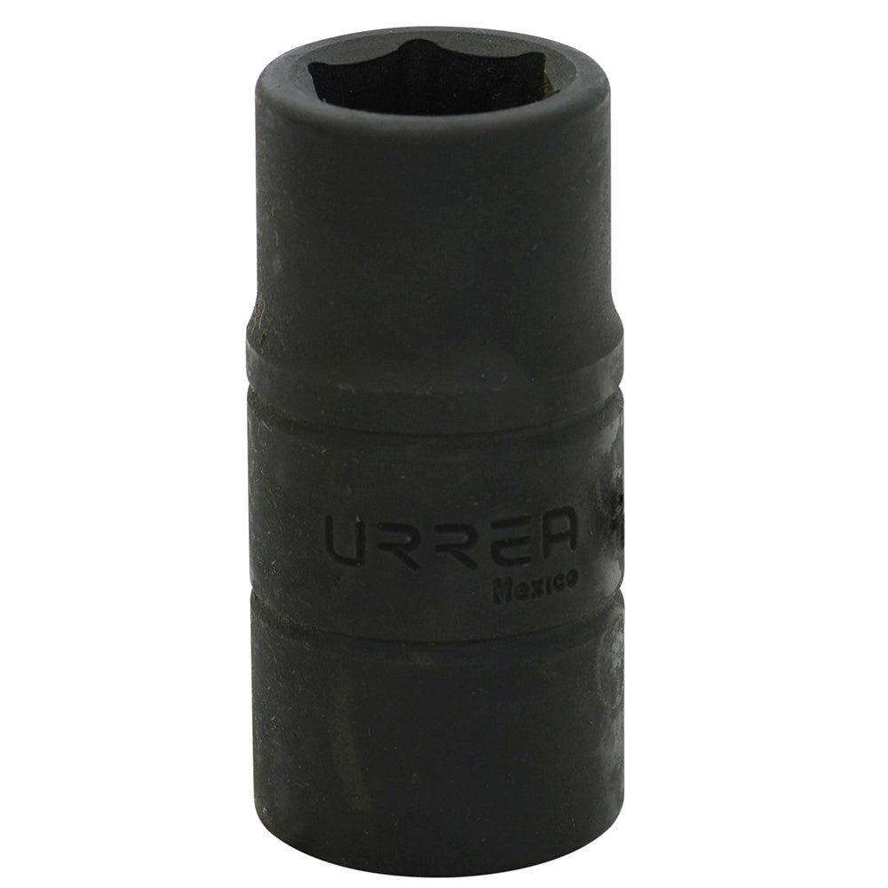 Dado de impacto corto doble boca en pulgadas cuadro de 1/2", 3/4" x 13/16" Urrea