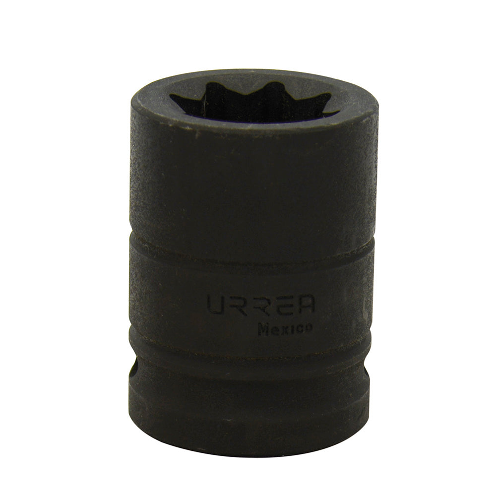 Dado de impacto cuadro de 3/4", 8 puntas, en pulgadas, 7/8" Urrea