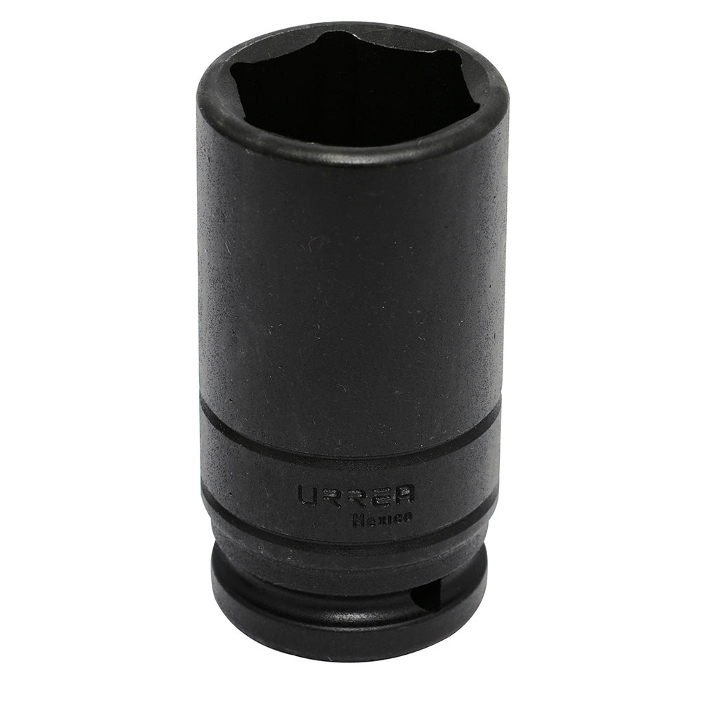 Dado de impacto largo pared delgada cuadro de 3/4", 6 puntas, en pulgadas, 1-5/8" Urrea