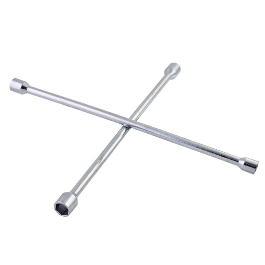 Paquete de 5 piezas de Llave de cruz cromada para automóvil y camionetas pick-up 14" Surtek