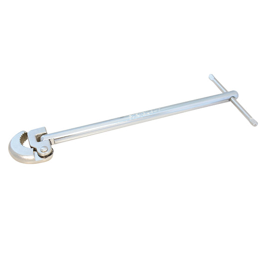 Paquete de 6 piezas de Llave para lavabo cromada 12" Surtek