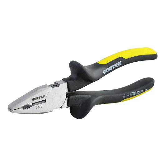Paquete de 6 piezas de Pinza de 1000 V de 7" universal Surtek