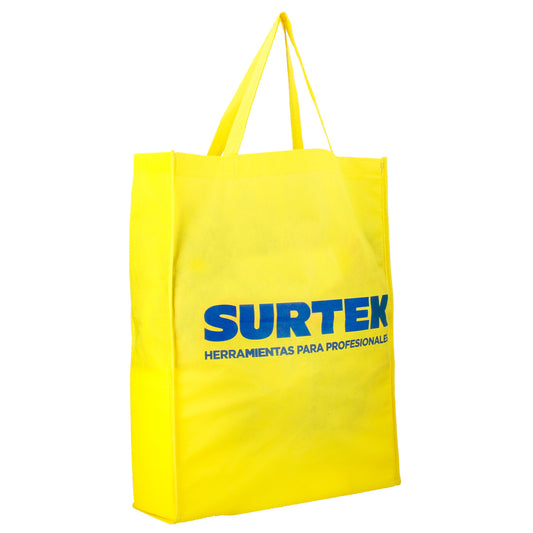 Paquete de 50 piezas de Paquete de bolsas ecológicas reutilizables 40 x 50 x 14 cm, 50 piezas Surtek