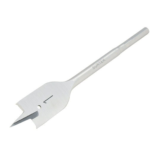 Paquete de 3 piezas de Broca para madera de acero al carbono tipo manita 1-1/2" zanco de 1/4" Surtek