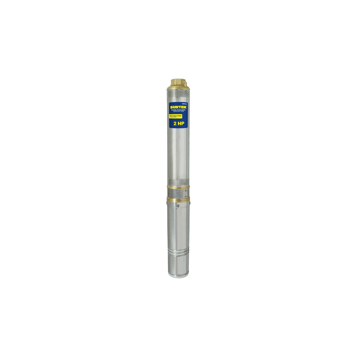 Bomba sumergible para pozos profundos 2 HP 127 V Surtek