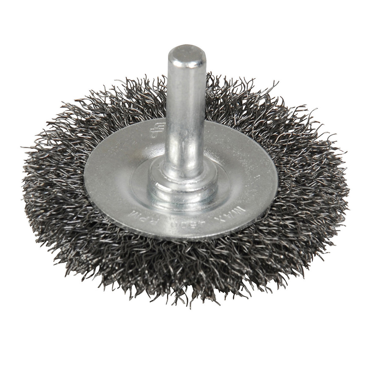 Carda copa ondulada alambre delgado 2" x 0.17 con zanco 1/4" Foy