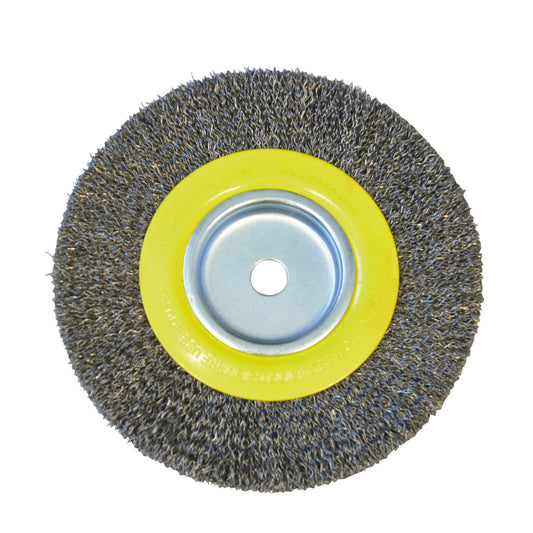 Carda copa ondulada alambre delgado para esmeril 6" x 3/4" eje 1/2" Surtek